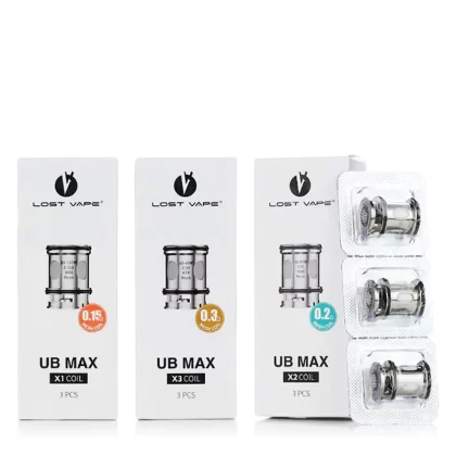 Lost Vape Centaurus UB Max Coils 3 Pack - Redstarvapor