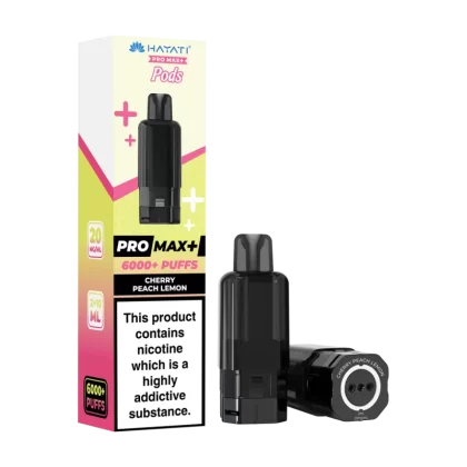 Cherry Peach Lemon Hayati Pro Max+ Refill Pack - Vapeshop Co