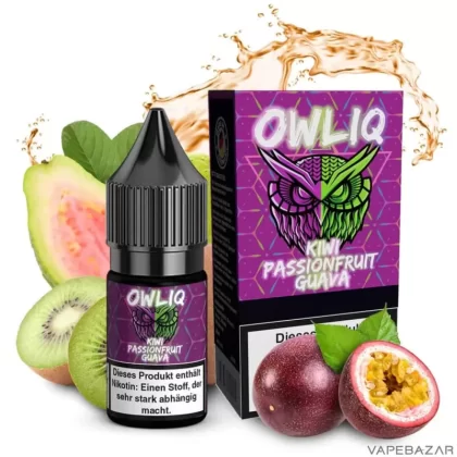 Owliq Liquid – Kiwi Passionfruit Guava - Vapebazar