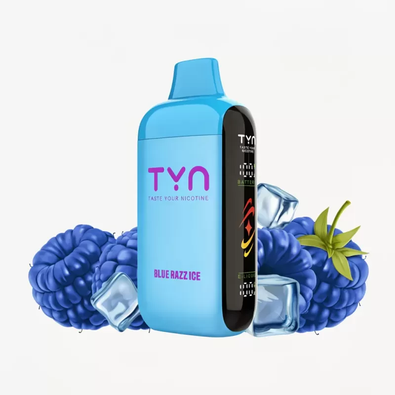 TYN 50K Disposable Vape – 50,000 Puffs - Banana ICE, Blueberry Gush - Image 2