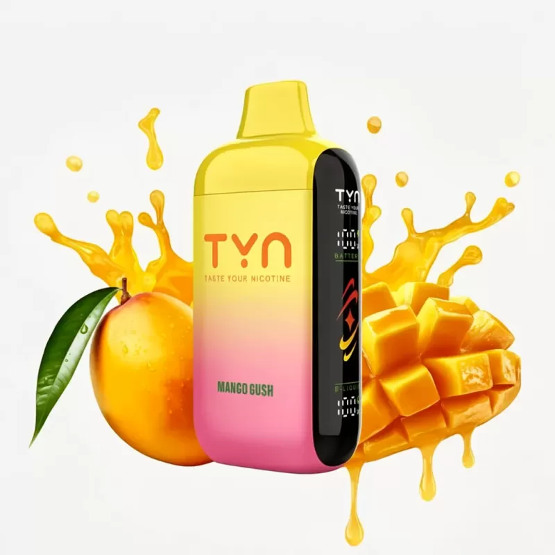 TYN 50K Disposable Vape – 50,000 Puffs - Banana ICE, Blueberry Gush - Image 3
