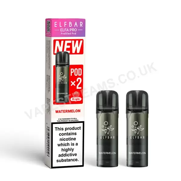 Elf Bar ELFA Pro Watermelon Prefilled Pods - Vapestreams Co - Image 2
