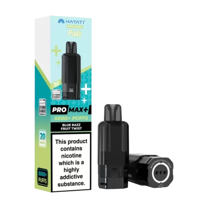 Blue Razz Fruit Twist Hayati Pro Max+ Refill Pack - Vapeshop Co