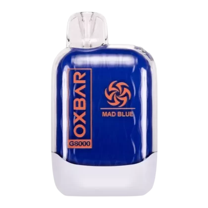 Mad Blue Oxbar G8000 - Nicotine#50mg~Size#Single>5 Pack
