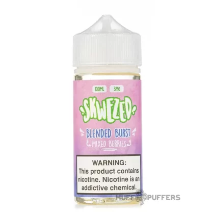 Skwezed – Mixed Berries (Blended Burst) 100mL - Nicotine Strength#0mg>3mg>6mg