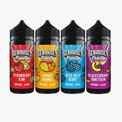 Doozy Seriously Fruity 100ml Shortfill Eliquid - Nice - Blue Razz Ice