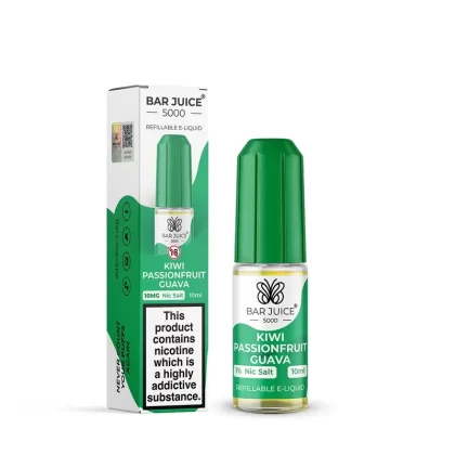 Bar Juice 5000 Kiwi Passionfruit Guava Nic Salt - Nicotine Strength#10mg>20mg