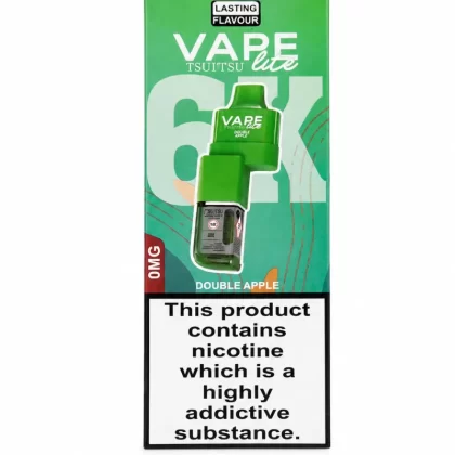 Vape Lite BK6000 Prefilled Pods Nicotine Free - Lemon and Lime