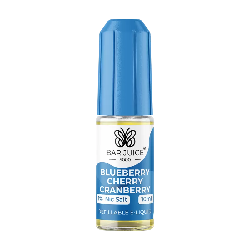 Blueberry Cherry Cranberry Nic Salt by Bar Juice 5000 - 5mg - Vape Product