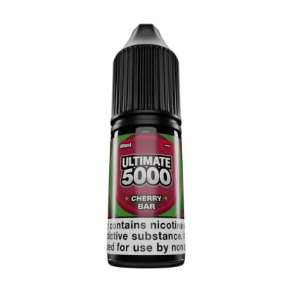 Cherry Bar Saltnic vape Juice by Ultimate 5000 - 10 Pack - Strength