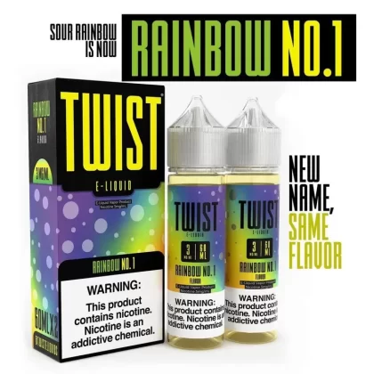 Twist E-Liquid | Rainbow NO. 1 - Nicotine#6mg>3mg>0mg