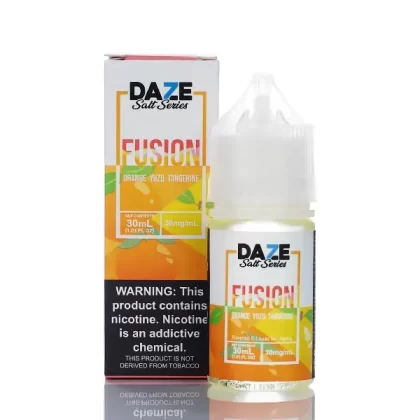 7 Daze Fusion TFN Salt - Orange Yuzu Tangerine - 30ml - 50mg