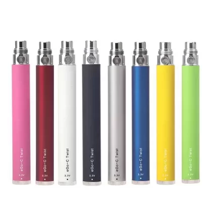 Ego C Twist 900mAh 510 Thread Cart Battery + Charger - Discountvapepen