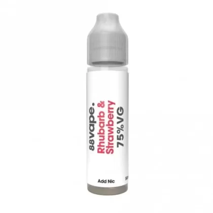 Rhubarb & Strawberry Shortfill E-Liquid by 88vape (50ml)