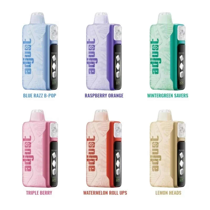 Adjust Mysweet 40K Disposable Vape by Lost Mary 20ml 5% - Flavor#Blue Razz B Pop>Lemon Heads>Raspberry Orange>Triple Berry>Watermelon Roll Ups>Wintergreen Savers