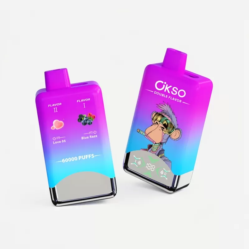 OKSO Double Flavor 60K Puffs Disposable Vape – Dual-Flavor - Motivapeaustralia