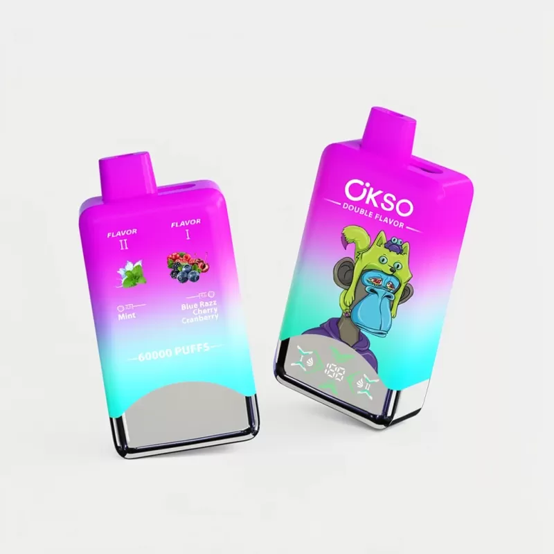 OKSO Double Flavor 60K Puffs Disposable Vape – Dual-Flavor - Motivapeaustralia - Image 2
