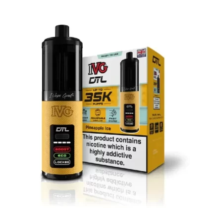 IVG DTL 35k Prefilled Pod Kit Pineapple Ice - Strength#20mg