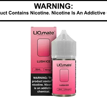 LUSH ICE BY 7 DAZE LIQMATE SALTS 30ML - Vapejuice