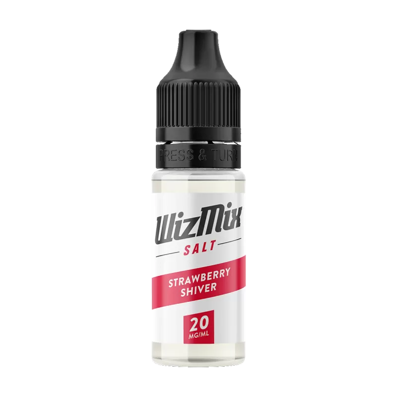 Wizmix Salt Strawberry Shiver - 10ml - 20mg - Vape Product - Image 2