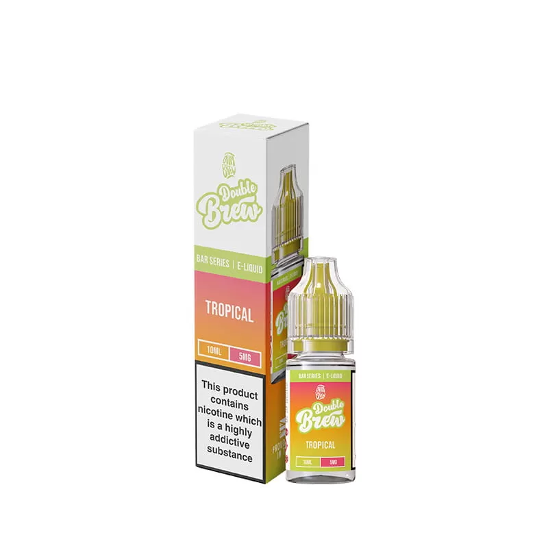 Ohm Brew Double Brew Tropical 10ml Nic Salt E-Liquid - 10mg