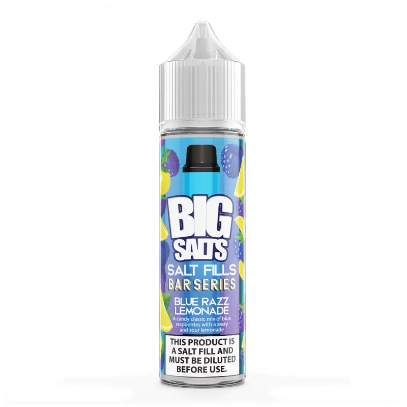 Big Salts Blue Razz Lemonade – 60ml Salt Fills E Liquid - Vapourdays Co