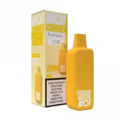Riot Squad Connex Banana Ice Nic Salt E Liquid Pod