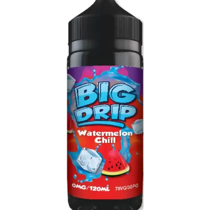 Doozy Vape Big Drip Watermelon Chill 120ml E Liquid - 0mg