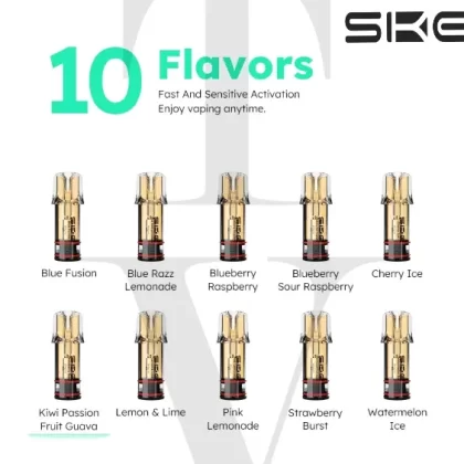 SKE CRYSTAL PLUS PREFILLED PODS 10 X MULTIPACK