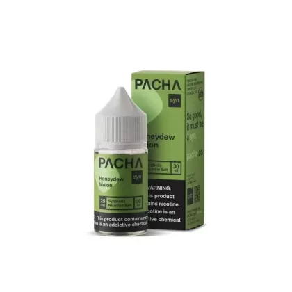 Honeydew Melon Nicotine Salt by Pacha Syn - Size#30ml~Nicotine#25MG>50MG