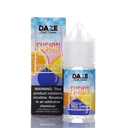 7 Daze Fusion TFN Salt - Lemon Passionfruit Blueberry ICED - 30ml - 50mg