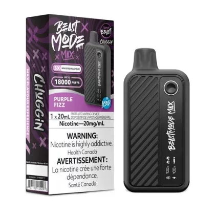 Flavour Beast Beast Mode Max 18K Disposable – Chuggin’ Purple Fizz