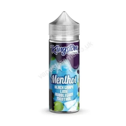 Black Grape Lime Bubblegum Menthol E-Liquid Shortfill by Kingston - Vapestreams Co