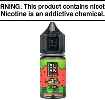 ORIGINAL WATERMELON BY BLVK MELON SALT 30ML - Vape Product, Vape Product