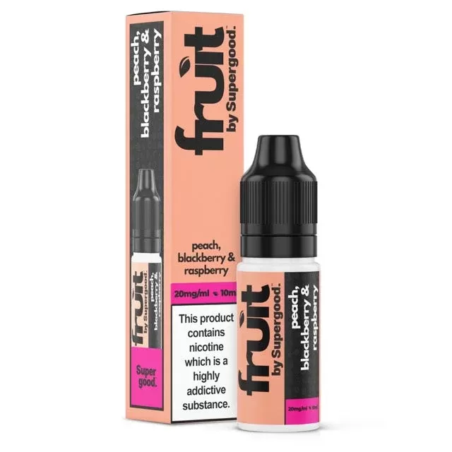 Fruit By Supergood Peach Blackberry & Raspberry Salts
