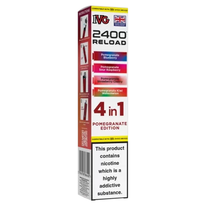 Pomegranate Edition IVG 2400 Refill Pods - 20mg - Vape Product