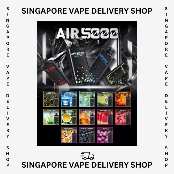 SP2 Air 5000 Puffs - Blackcurrant - Image 3