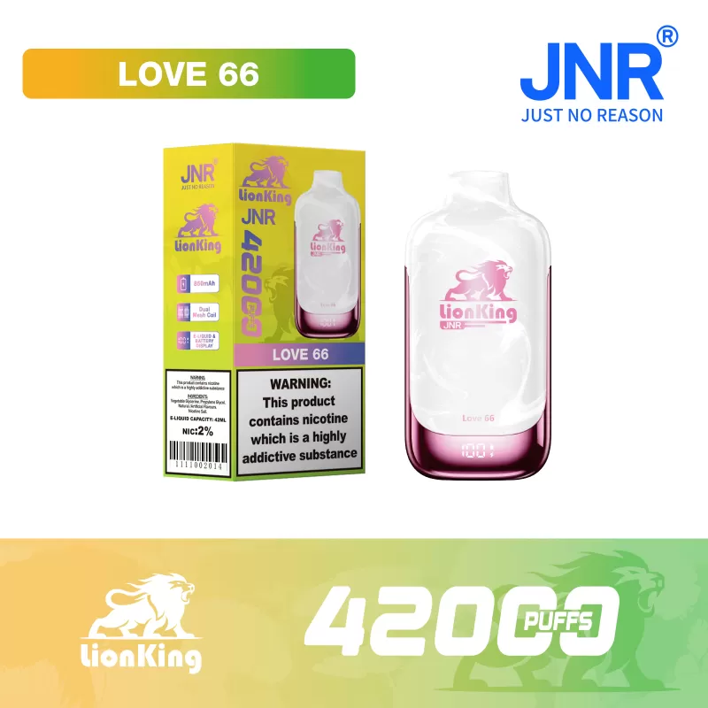 JNR Lion King 42000 – 42K Puffs Leather Exterior 1100mAh Disposable Vape