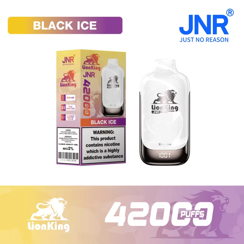 JNR Lion King 42000 – 42K Puffs Leather Exterior 1100mAh Disposable Vape - Image 2