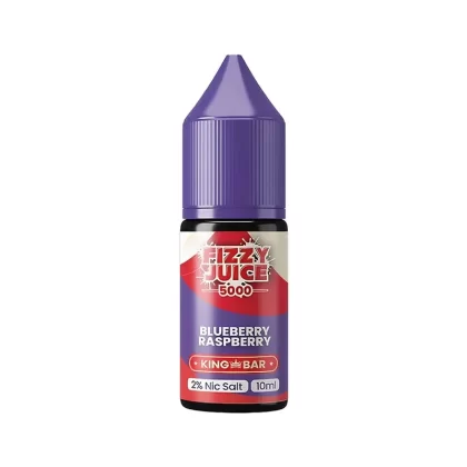 King Bar Fizzy Juice 5000 Blueberry Raspberry E Liquid 10ml - Nicotine Strength#20mg>10mg (EBAD90)