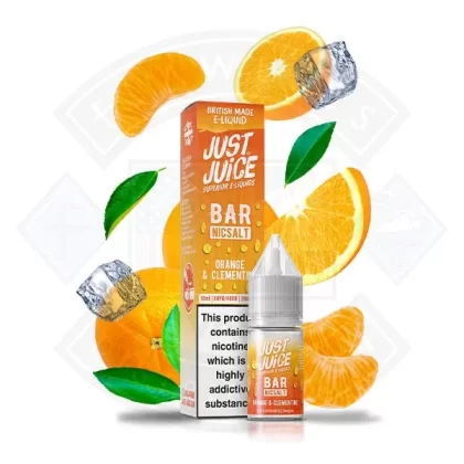 Just Juice Bar Nic Salt – Orange Clementine 10ml - Size#5mg>10mg>20mg