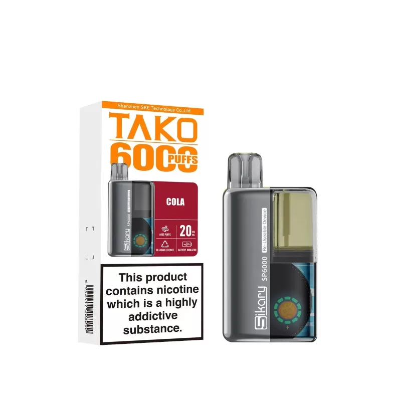 SKE Sikary TAKO SP6000 Prefilled Pod Kit - Cola