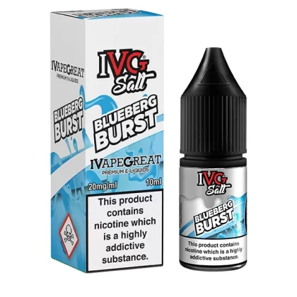 IVG Blueberg Burst Nic Salt E-Liquid