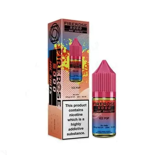 Ice Pop Nic Salt E-Liquid by Elux Firerose 5000 - Eliquidsupply