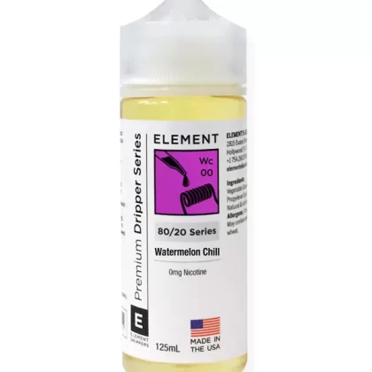 Watermelon Chill Element E Liquid Dripper Series 120ml - 0mg