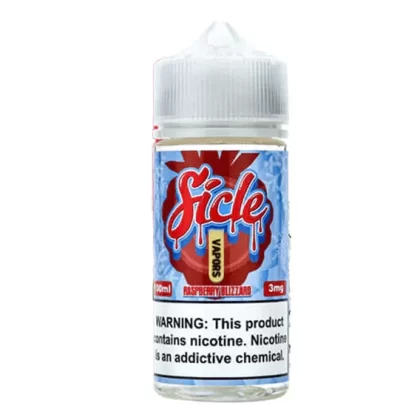 Sale $12 – Raspberry Blizzard by Snap Liquids – Sicle Vapors Iced Series 100mL