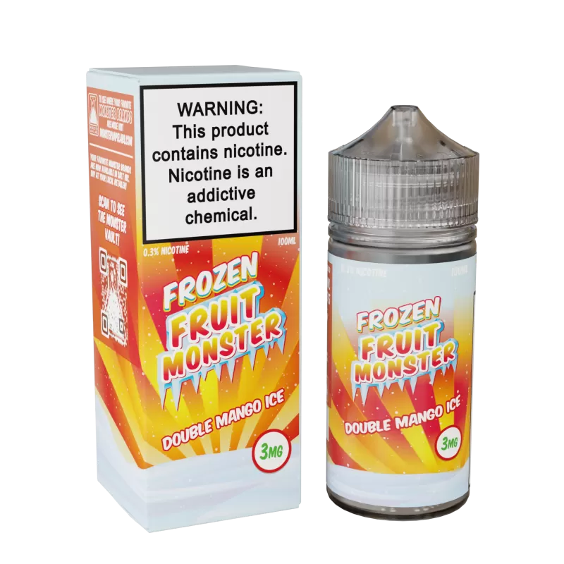 Frozen Fruit Monster - Double Mango Ice - 100ML E-Liquid - 3MG