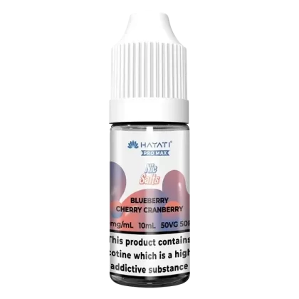 Hayati Pro Max Blueberry Cherry Cranberry Nic Salt Vape Juice - Strength#10mg>20mg (46F9F4)