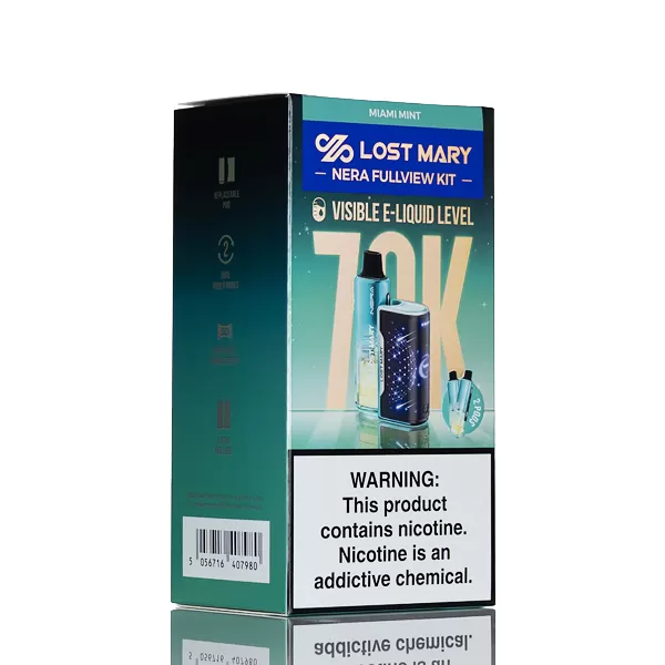Lost Mary Nera Fullview 70K Puffs Disposable FULL KIT - Image 3