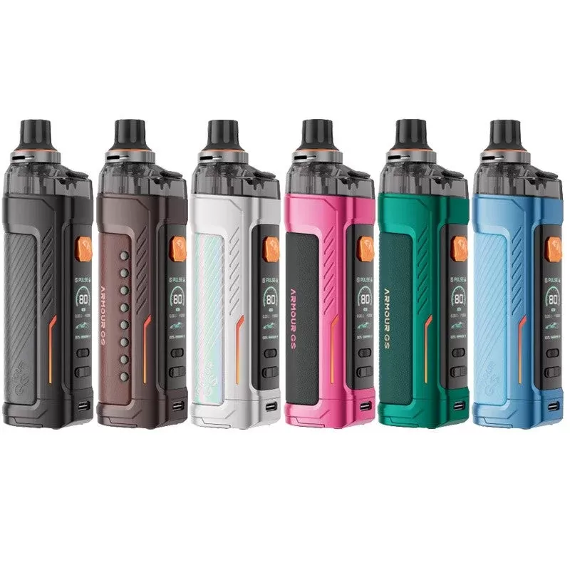 Vaporesso Armour GS Pod Mod Kit - Color#Black>Silver>Blue>Green>Pink>Brown